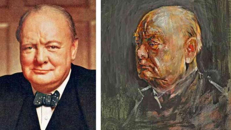 En venta, borrador sobreviviente de la pintura que Winston Churchill destruyó